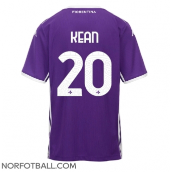 Billige Fotballdrakt Fiorentina Moise Kean #20 Replika Hjemmedrakt 2025-26 Kortermet